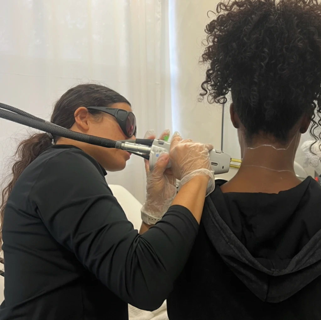 Laser treatment at Keter Spa